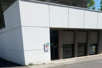 Bâtiment de la maison départementale des personnes handicapées à Pau.